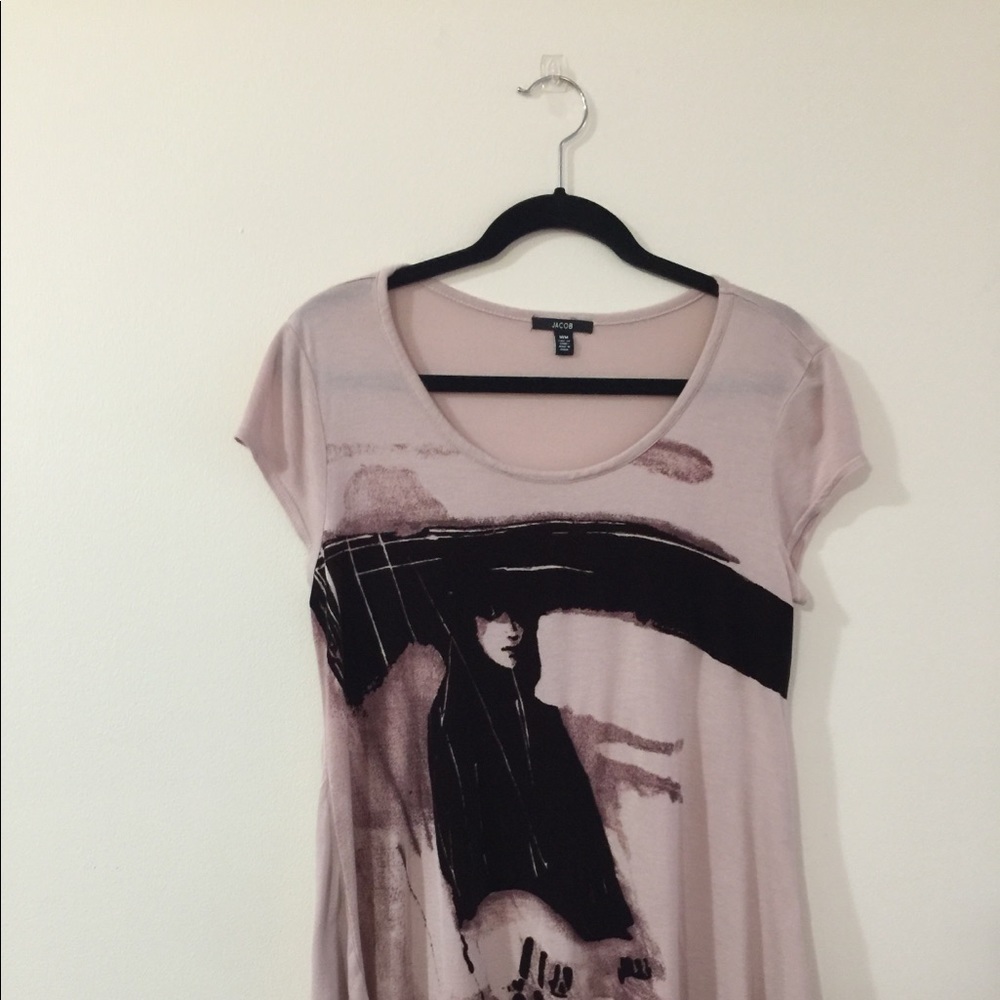 Millennium  Pink and Wine T Shirt